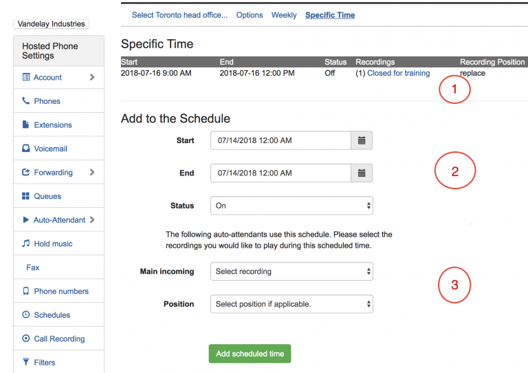 schedule-override